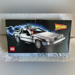 LEGO Back to the Future Delorean set.